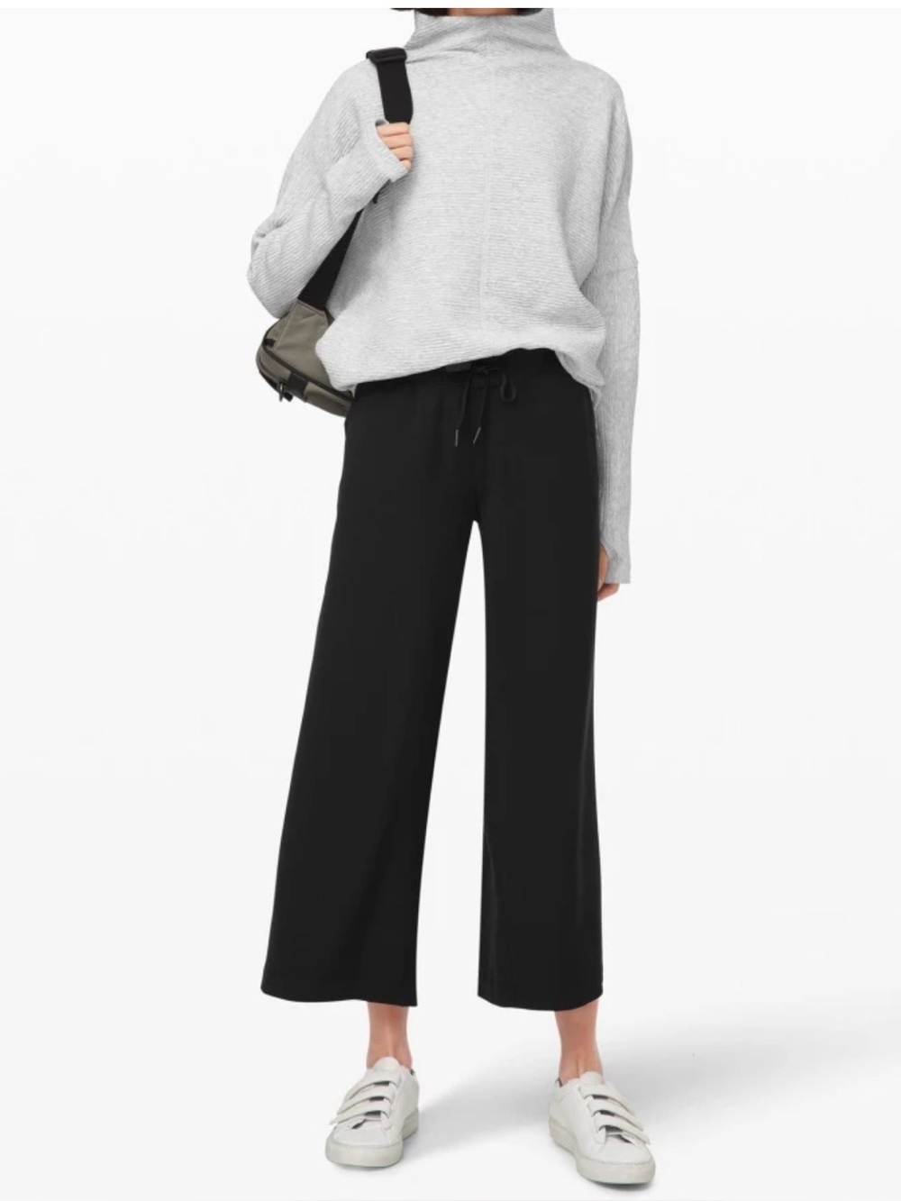 Lululemon On the Fly Wide-Leg Pants Black 26” Size 2